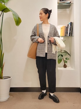 浪口　絵美さん（レディース・164cm）の冬コーディネート