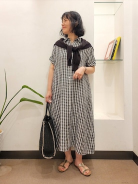 浪口 絵美さん(レディース・164cm)の夏コーディネート