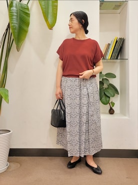 浪口　絵美さん（レディース・164cm）の夏コーディネート