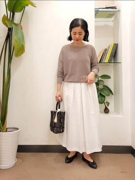 浪口 絵美さん(レディース・164cm)の春コーディネート