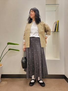 浪口 絵美さん(レディース・164cm)の春コーディネート