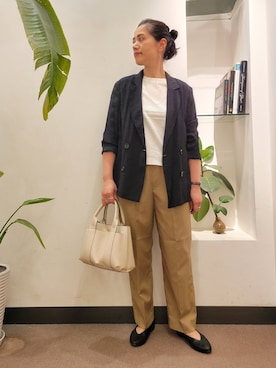 浪口　絵美さん（レディース・164cm）の夏コーディネート