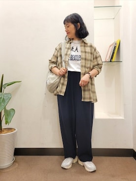浪口 絵美さん(レディース・164cm)の秋コーディネート
