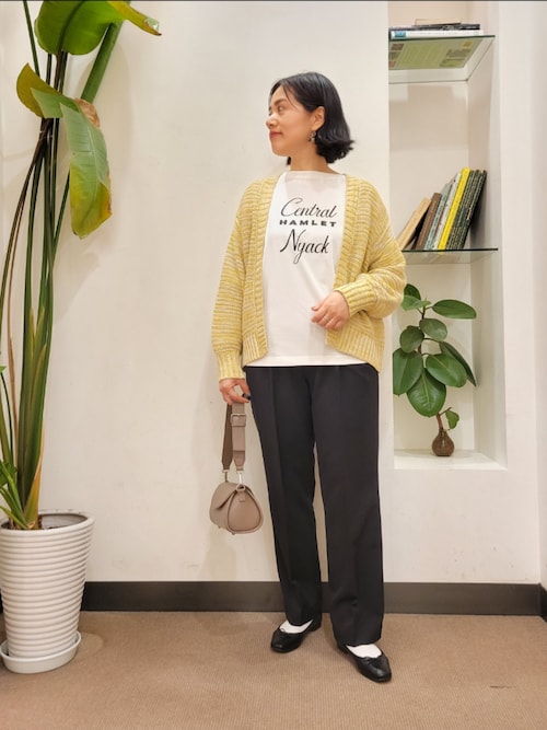 テープヤーンMIXカーディガン URBAN RESEARCH DOORS（アーバンリサーチドアーズ）の「テープ