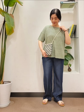 浪口　絵美さん（レディース・164cm）の夏コーディネート