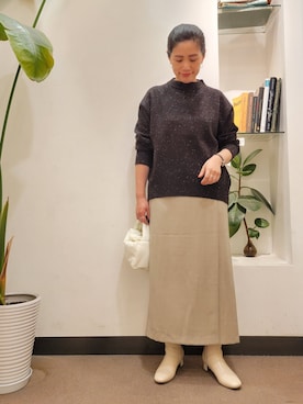 浪口　絵美さん（レディース・164cm）の冬コーディネート