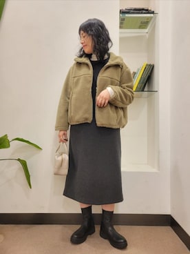 浪口　絵美さん（レディース・164cm）の冬コーディネート