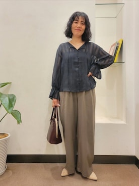 浪口 絵美さん(レディース・164cm)の夏コーディネート