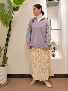 浪口　絵美さん（レディース・164cm）の冬コーディネート