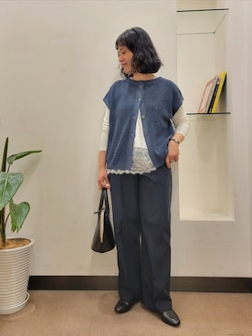 浪口 絵美さん(レディース・164cm)の秋コーディネート