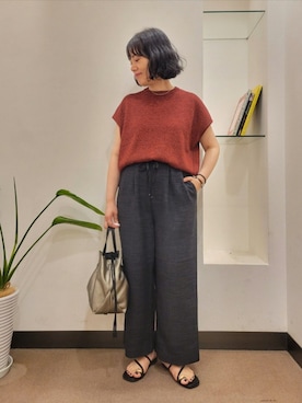 浪口 絵美さん(レディース・164cm)の夏コーディネート