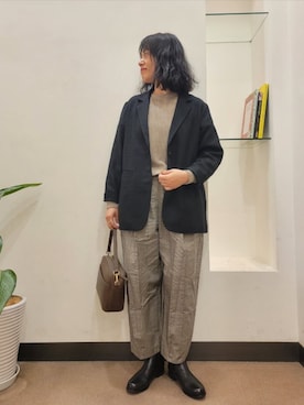 浪口 絵美さん(レディース・164cm)の秋コーディネート