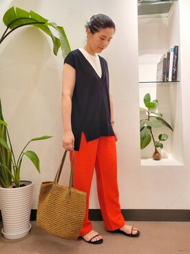 浪口 絵美さん(レディース・164cm)の夏コーディネート