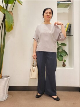 浪口 絵美さん(レディース・164cm)の春コーディネート