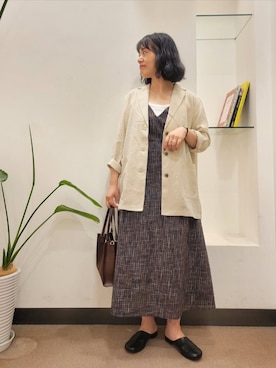 浪口 絵美さん(レディース・164cm)の夏コーディネート