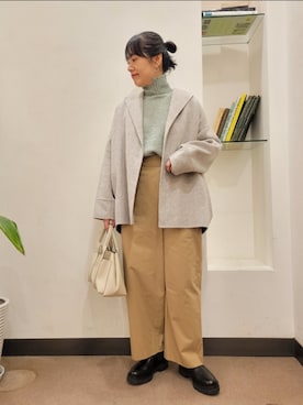 「unfil」｜emiinamiiさん（レディース・164cm）の秋コーディネート
