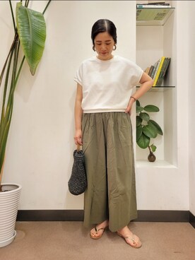 浪口 絵美さん(レディース・164cm)の夏コーディネート