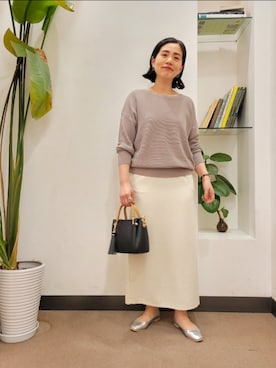 浪口 絵美さん(レディース・164cm)の春コーディネート