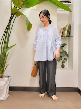 浪口 絵美さん(レディース・164cm)の夏コーディネート