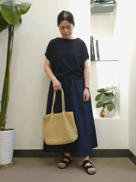 浪口 絵美さん(レディース・164cm)の夏コーディネート
