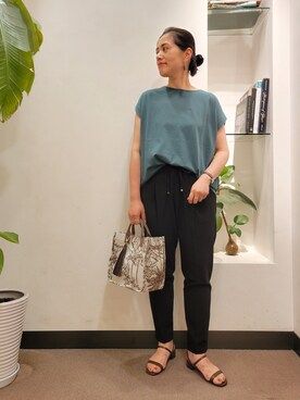 浪口 絵美さん(レディース・164cm)の夏コーディネート