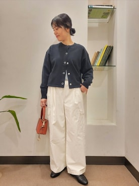 「RODE SKO（ロデスコ）のアイテム」を使った、浪口　絵美さん（レディース・164cm）の秋コーディネート