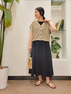 浪口 絵美さん(レディース・164cm)の春コーディネート