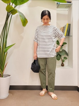 浪口　絵美さん（レディース・164cm）の夏コーディネート