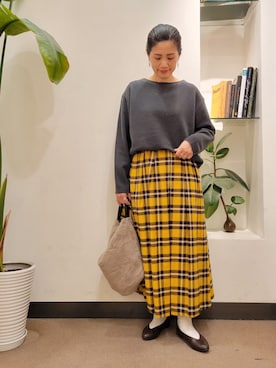 浪口　絵美さん（レディース・164cm）の冬コーディネート