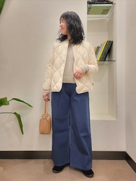 浪口 絵美さん(レディース・164cm)の冬コーディネート