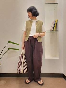 浪口 絵美さん(レディース・164cm)の春コーディネート