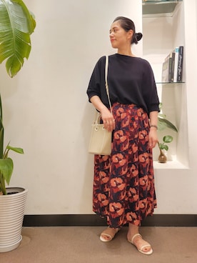 浪口　絵美さん（レディース・164cm）の夏コーディネート