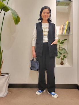 浪口　絵美さん（レディース・164cm）の春コーディネート