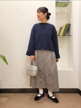 浪口 絵美さん(レディース・164cm)の冬コーディネート