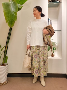 浪口 絵美さん(レディース・164cm)の春コーディネート