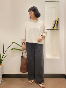 浪口 絵美さん(レディース・164cm)の夏コーディネート