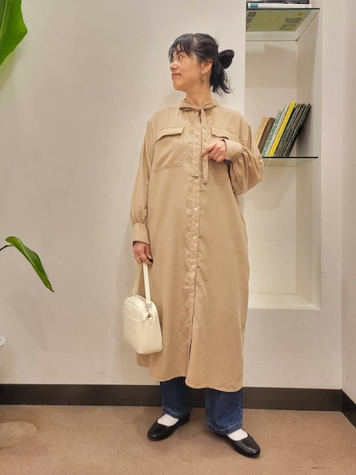 andwang スクールタイシャツスーツワンピース ONE-PIECE