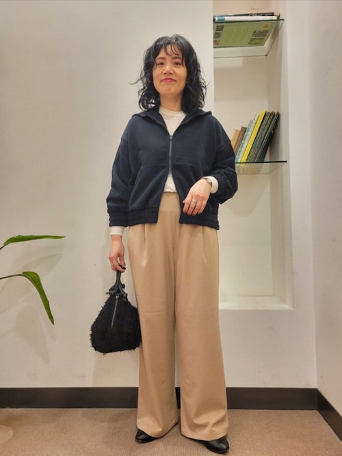 セール】ボタニルプライム裏起毛ZIPパーカー（パーカー）｜EKAL