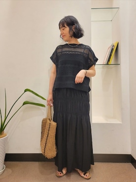 浪口 絵美さん(レディース・164cm)の夏コーディネート