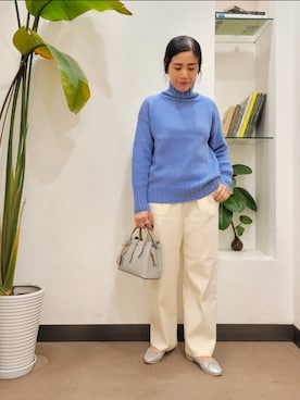 「URBAN RESEARCH DOORS」｜浪口　絵美さん（レディース・164cm）の秋コーディネート