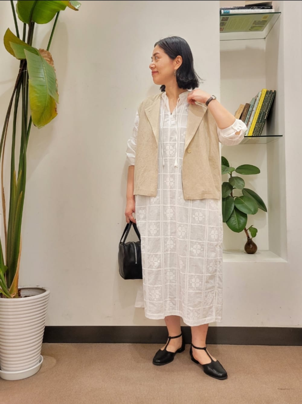 かぐれ　リネンレーヨンベスト かぐれ（カグレ）の「リネンレーヨンベスト（ベスト）」 - WEAR
