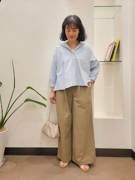 浪口 絵美さん(レディース・164cm)の夏コーディネート