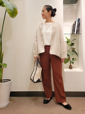 浪口　絵美さん（レディース・164cm）の秋コーディネート