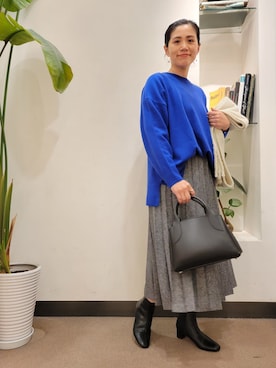 浪口　絵美さん（レディース・164cm）の冬コーディネート