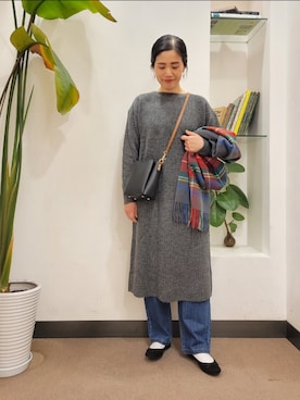 浪口　絵美さん（レディース・164cm）の秋コーディネート