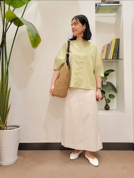 浪口　絵美さん（レディース・164cm）の春コーディネート