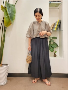 浪口　絵美さん（レディース・164cm）の夏コーディネート