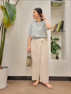 浪口　絵美さん（レディース・164cm）の夏コーディネート