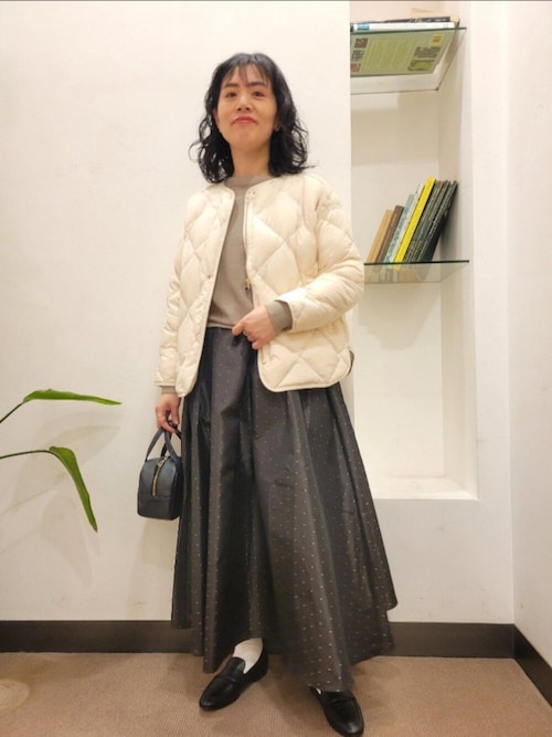 一部WEB限定カラー』ライトダウンキルトショートブルゾン