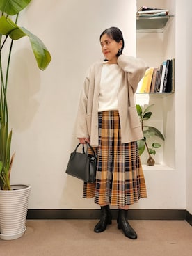 浪口　絵美さん（レディース・164cm）の冬コーディネート